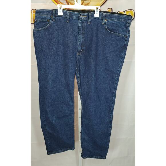 Wrangler Men’s Regular Fit Jeans Blue Denim Size 44x30 Vintage - Picture 1 of 5